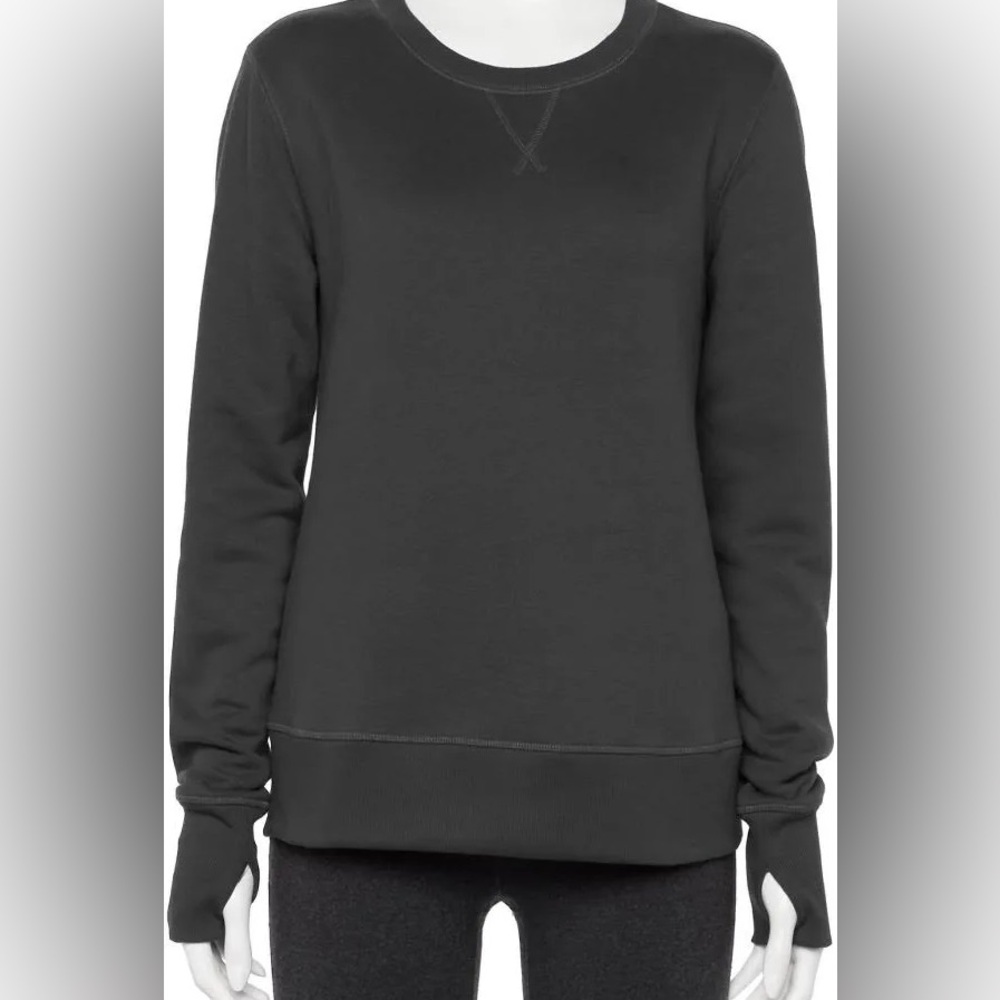Tek Gear Black Ultrasoft Fleece Top